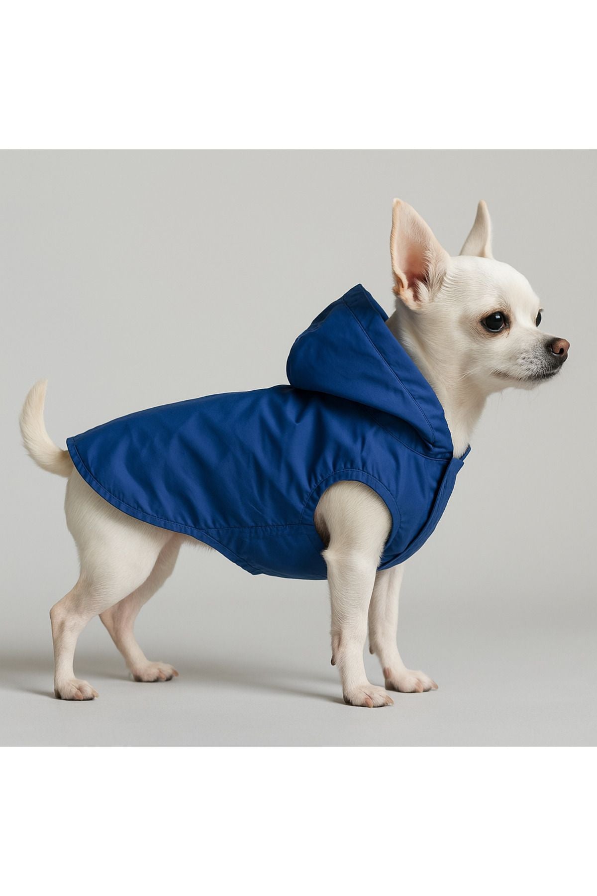 Dog Jacket & Vest - Polar Fleece Inside Blank Navy Blue