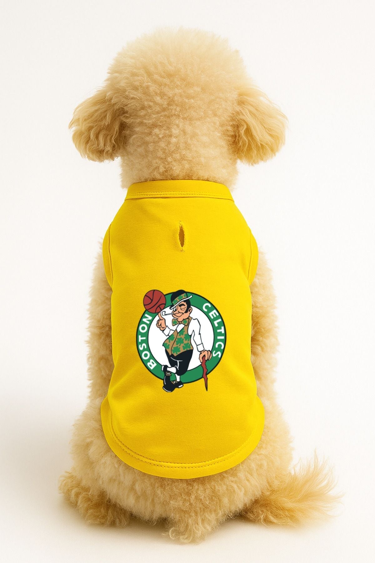 Dog or Cat T-Shirt - Yellow Celtic