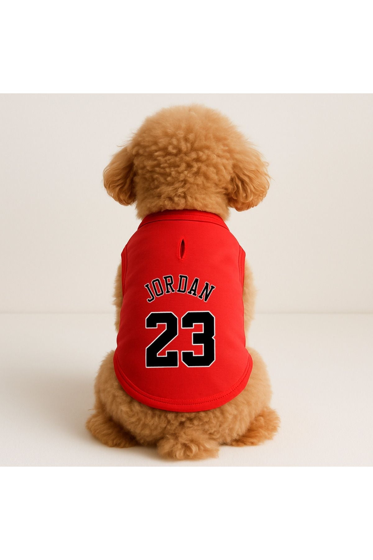 Dog or Cat T-Shirt - Red Jordan 23