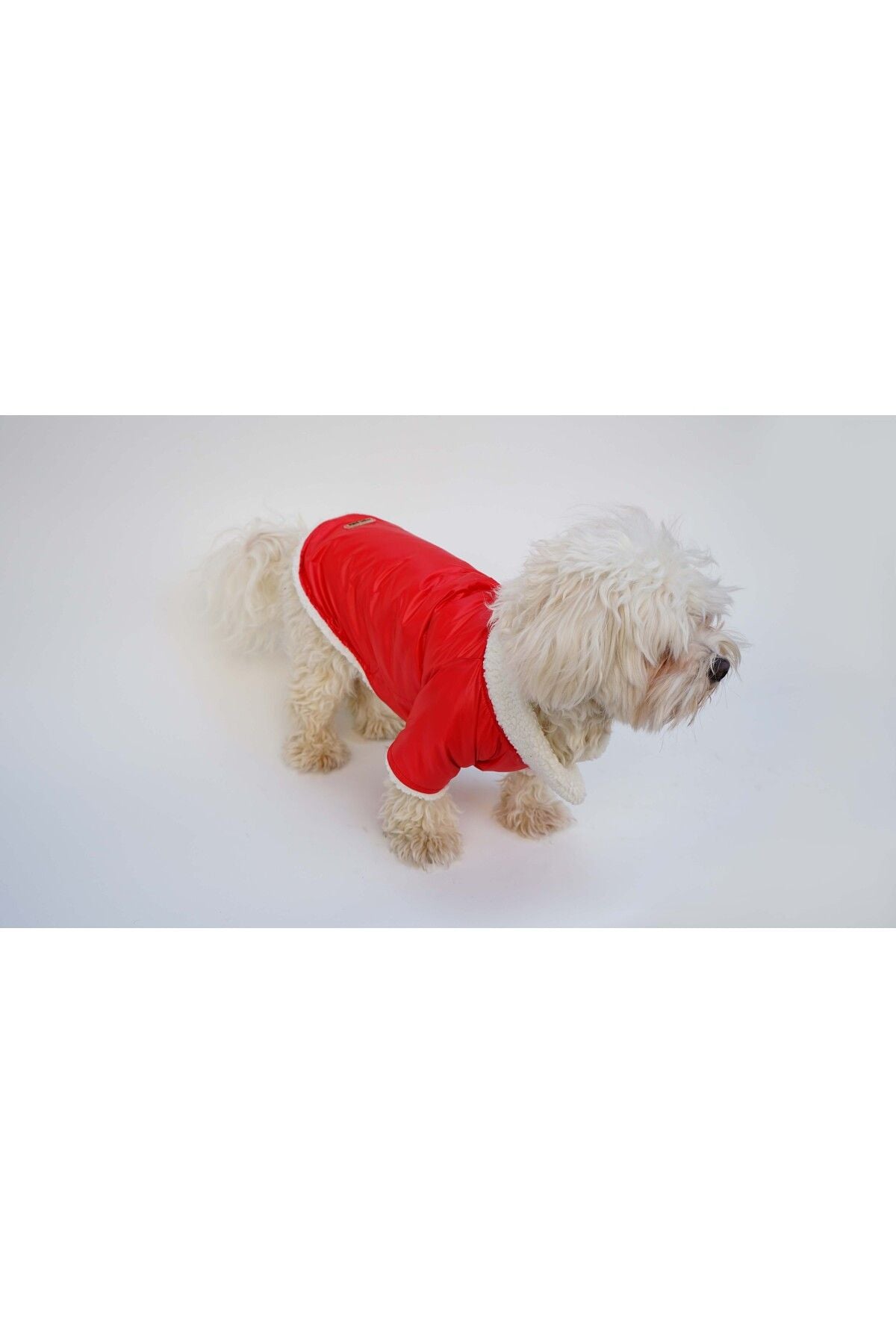 Dog Jacket & Vest - Blank Red Fur Coat