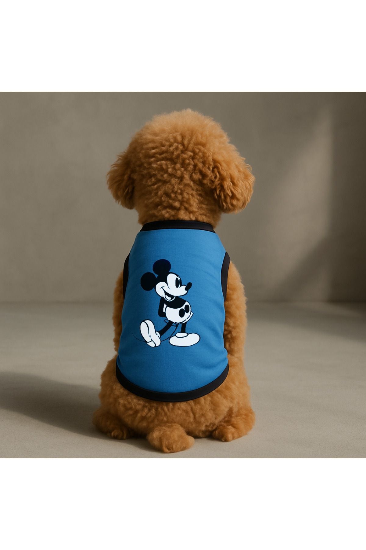 Dog or Cat T-Shirt - Blue Micky Mouse