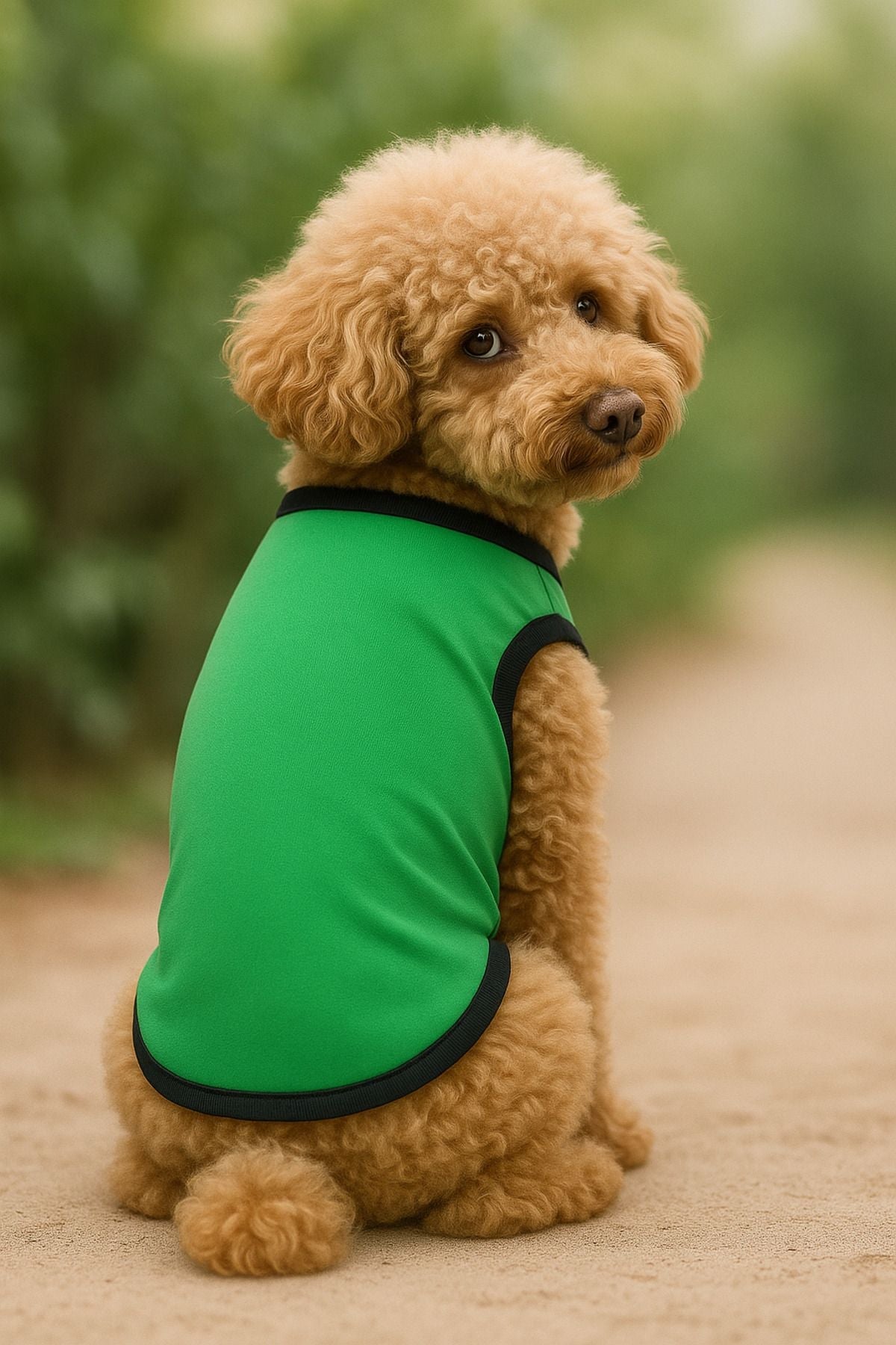 Dog or Cat T-Shirt - Blank Green