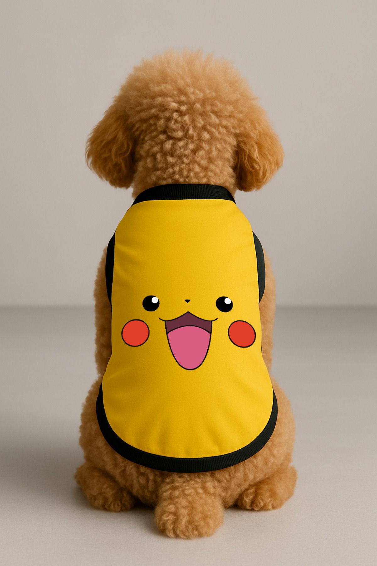 Dog or Cat T-Shirt - Yellow Pikachu