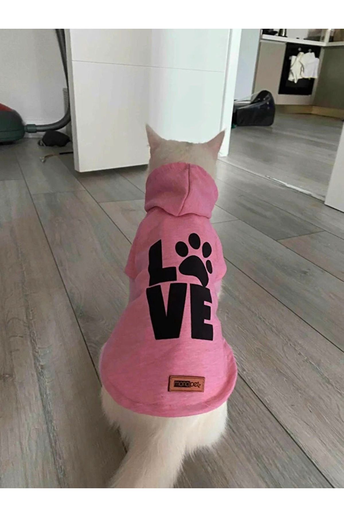 Dog or Cat Hoodie - Pink Love