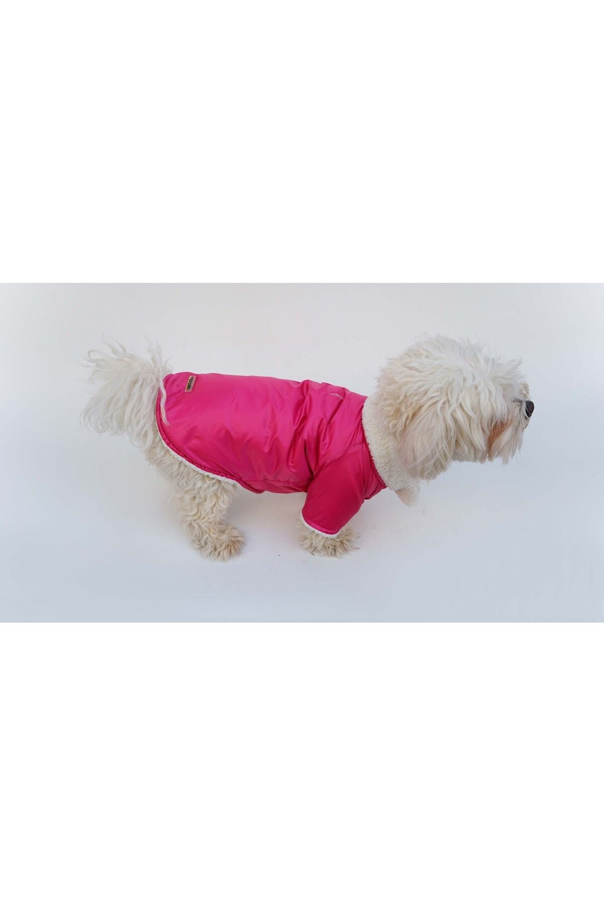 Dog Jacket & Vest - Blank Pink Fur Coat