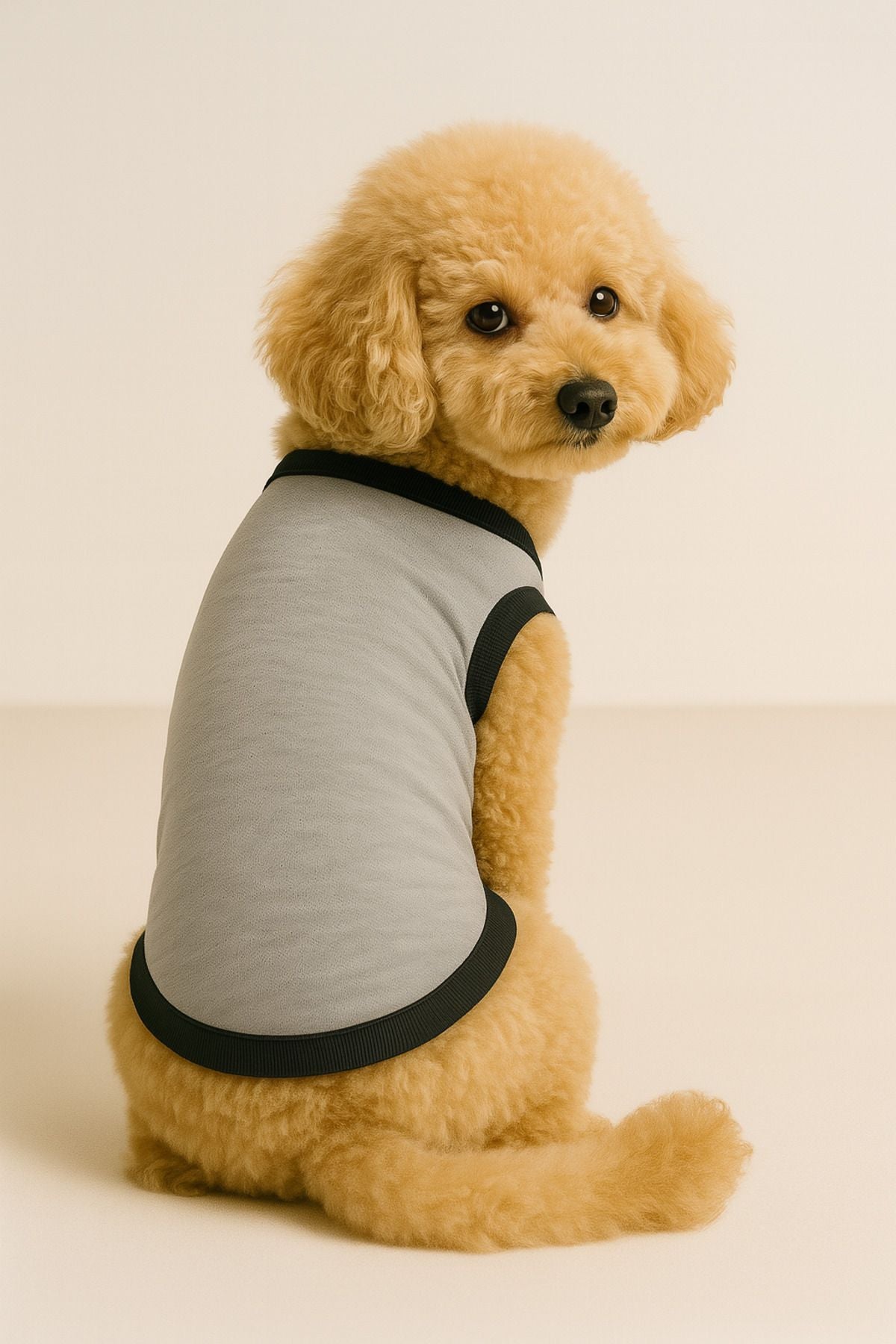 Dog or Cat T-Shirt - Blank Gray