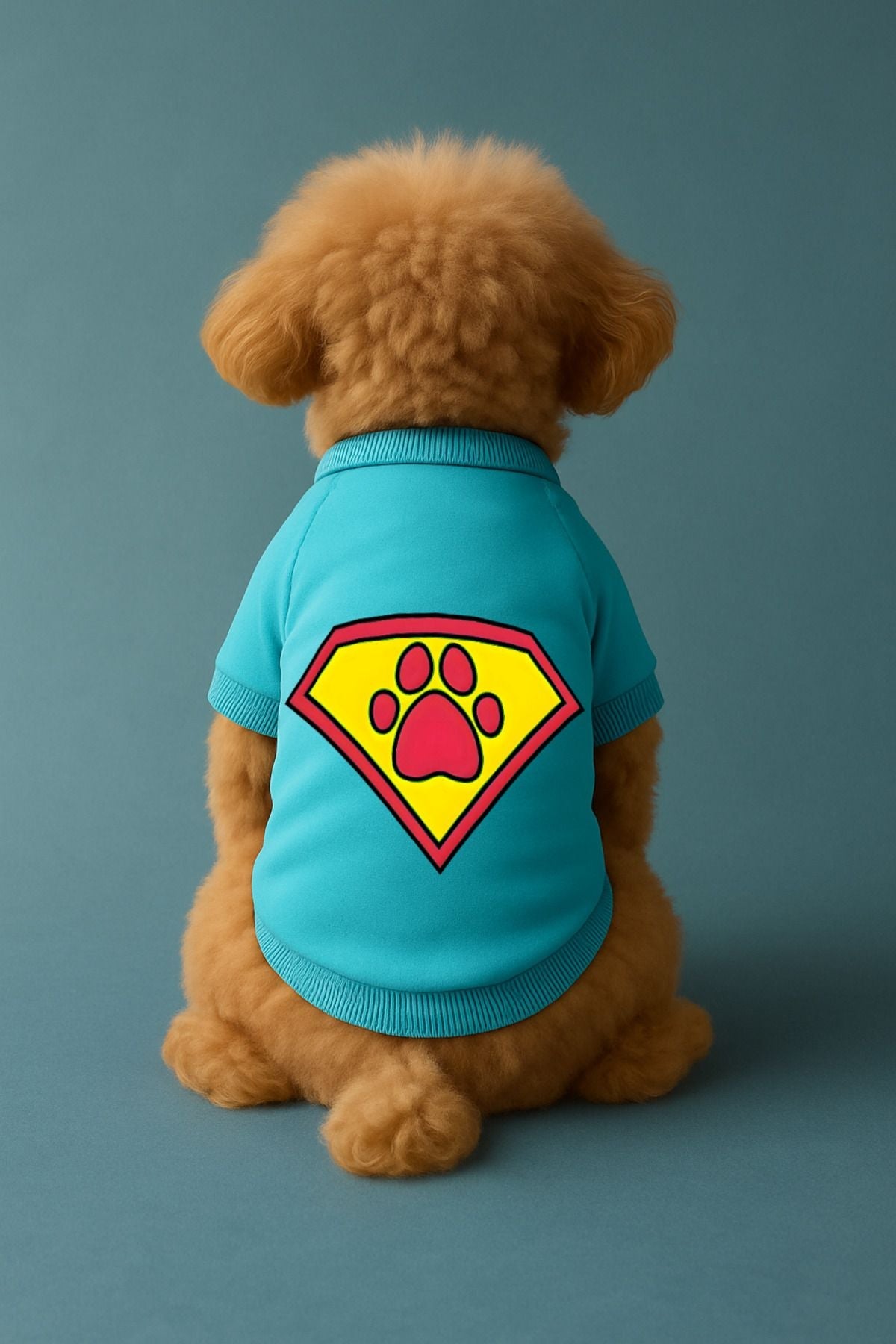 Dog or Cat Sweatshirt - Blue Superman