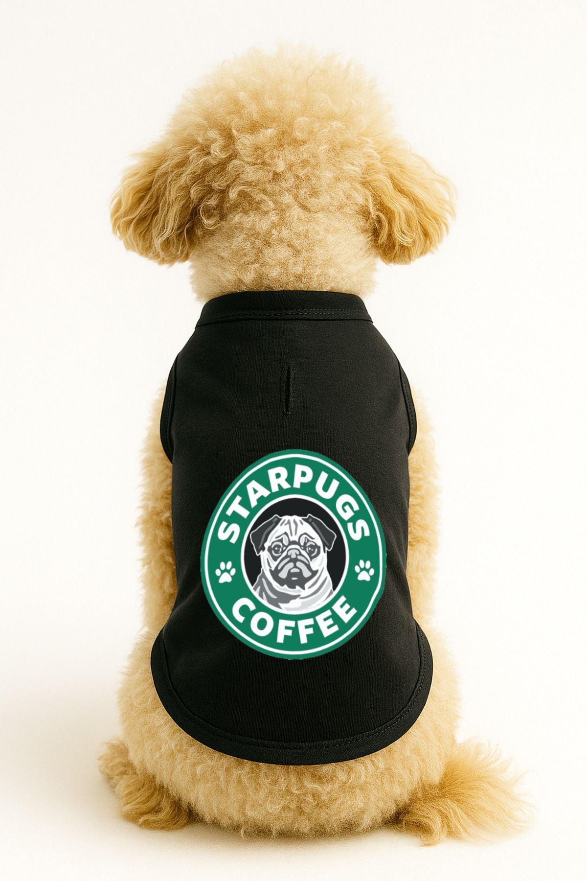 Dog or Cat T-Shirt - Black Starpugs