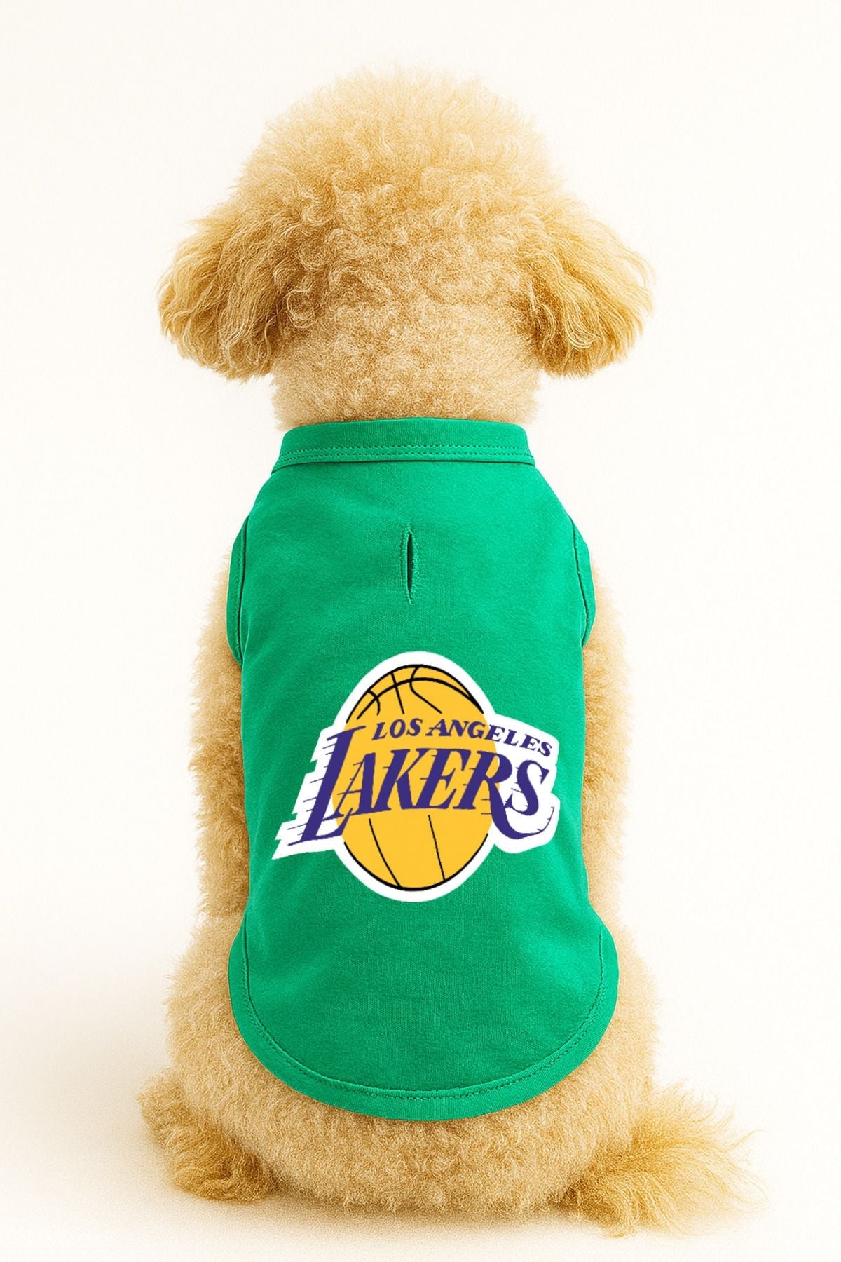 Dog or Cat T-Shirt - Green Los Angeles Lakers