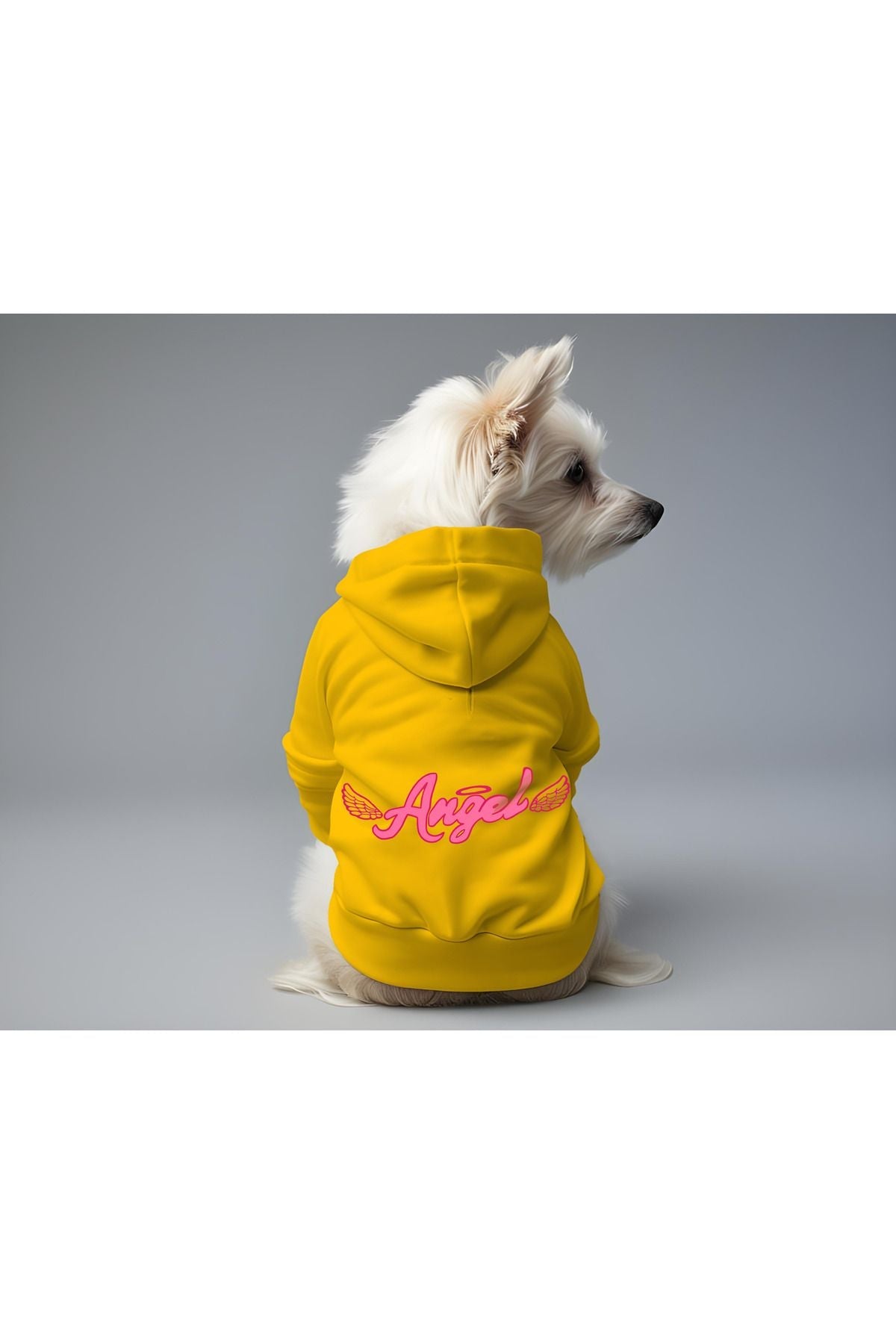 Dog or Cat Hoodie - Yellow Angel