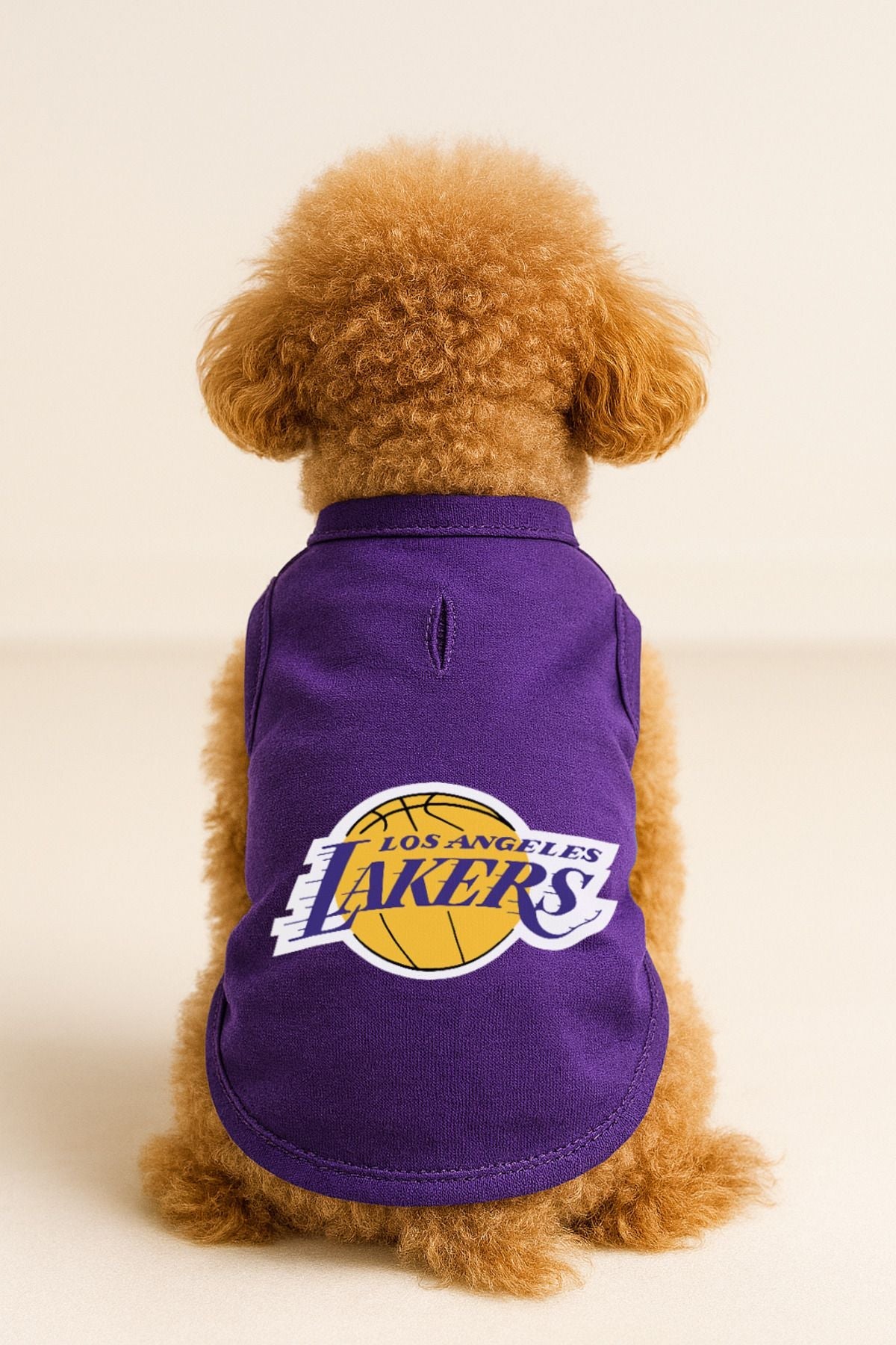 Dog or Cat T-Shirt - Purple Los Angeles Lakers