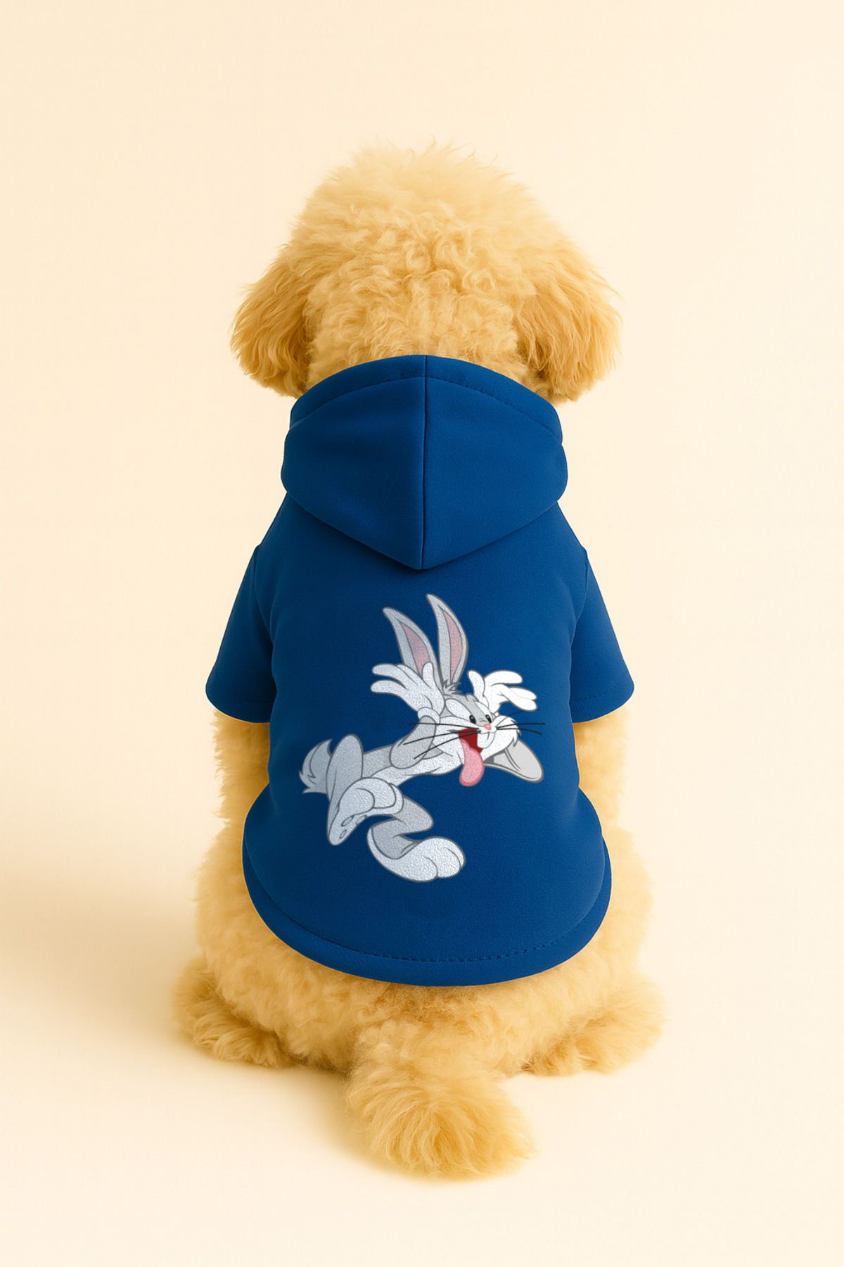 Dog or Cat Hoodie - Blue Bugs Bunny