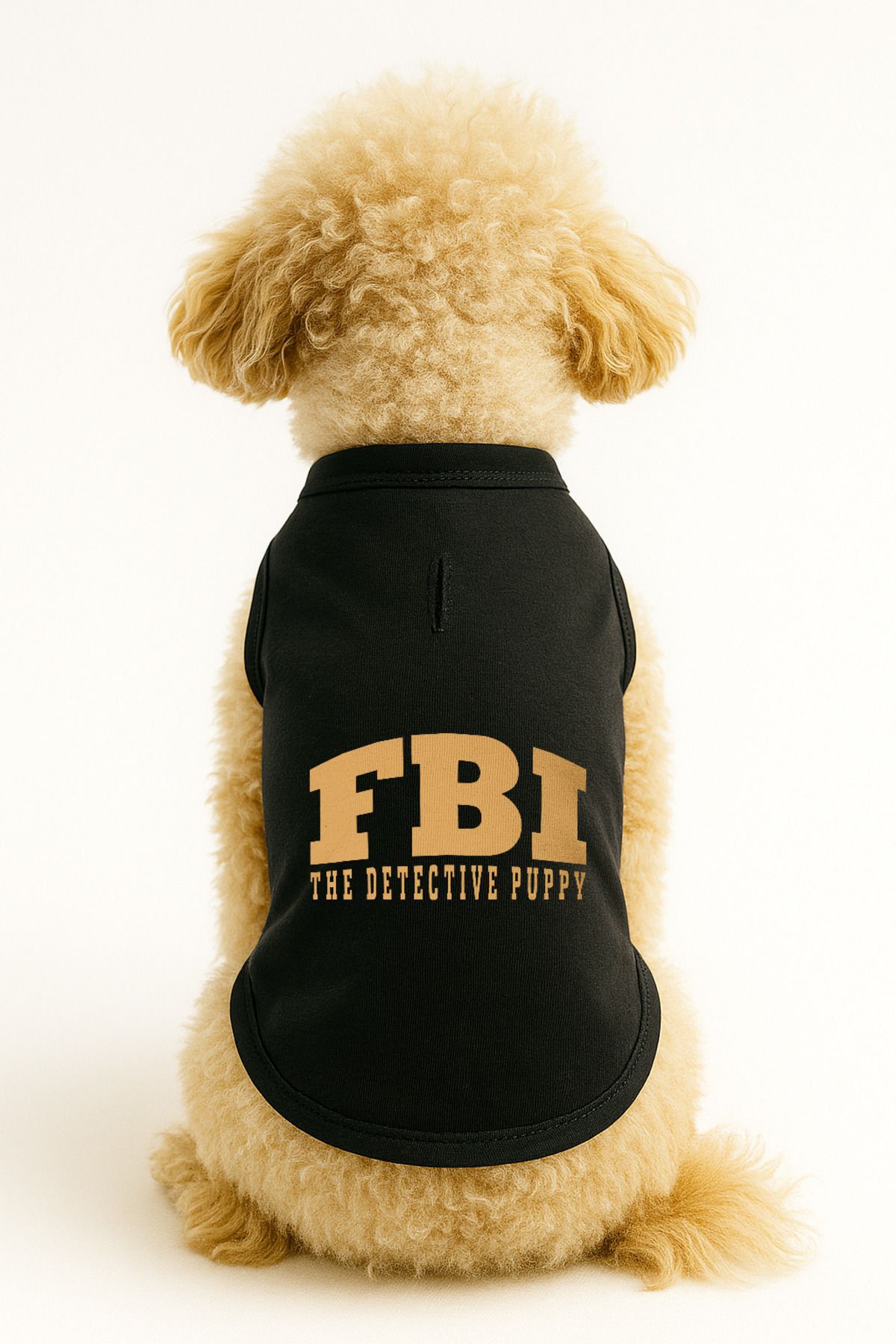 Dog or Cat T-Shirt - Black FBI
