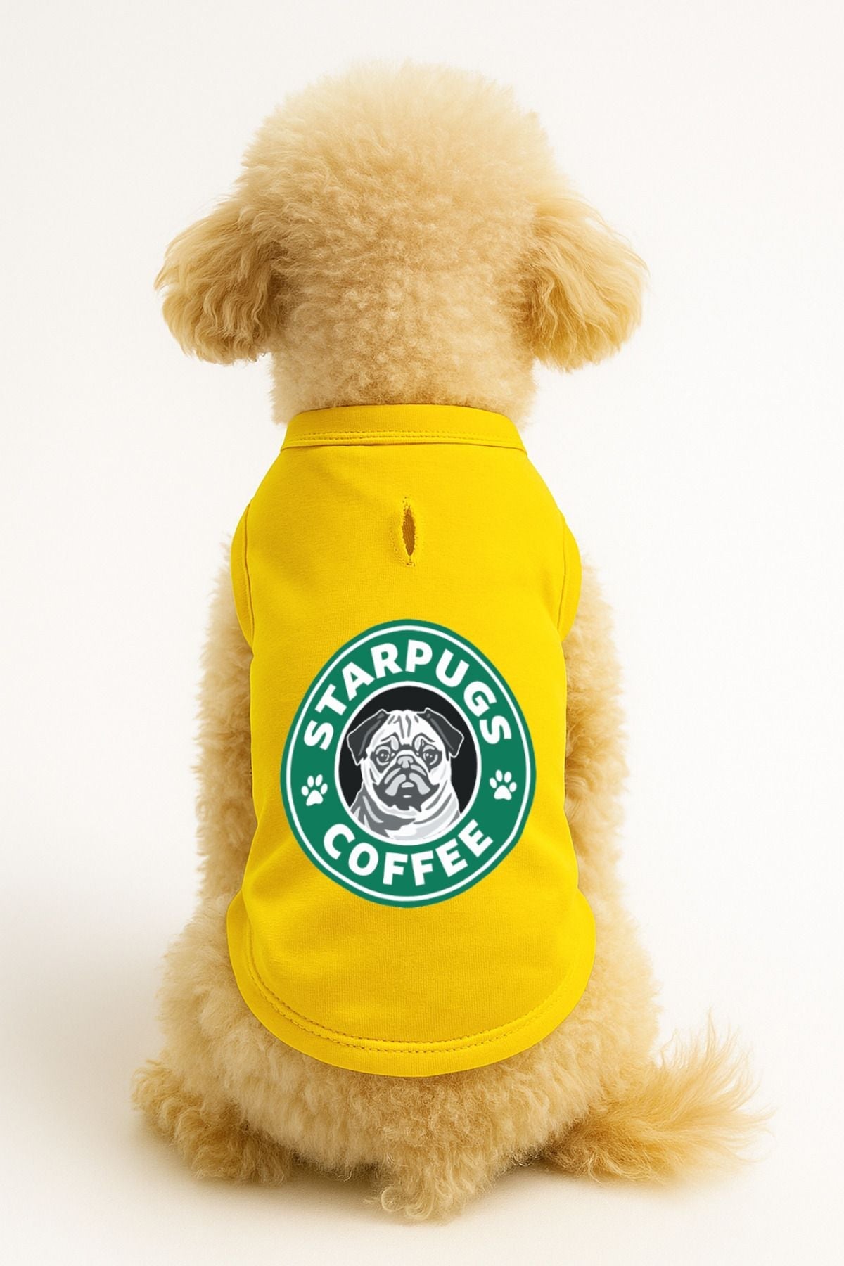 Dog or Cat T-Shirt - Yellow Starpugs