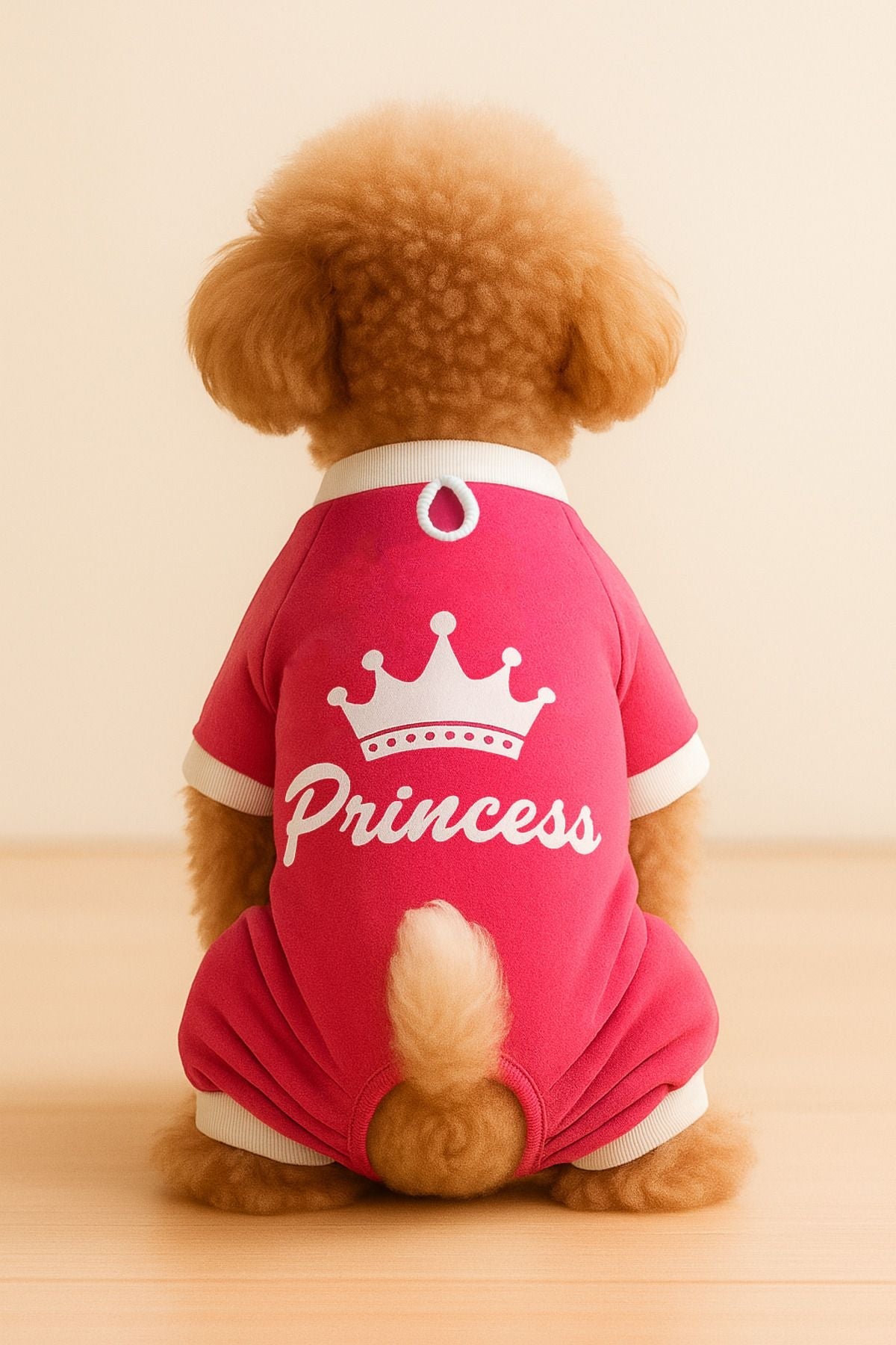 Dog or Cat 4 Leg Jumpsuit - Pink Princess