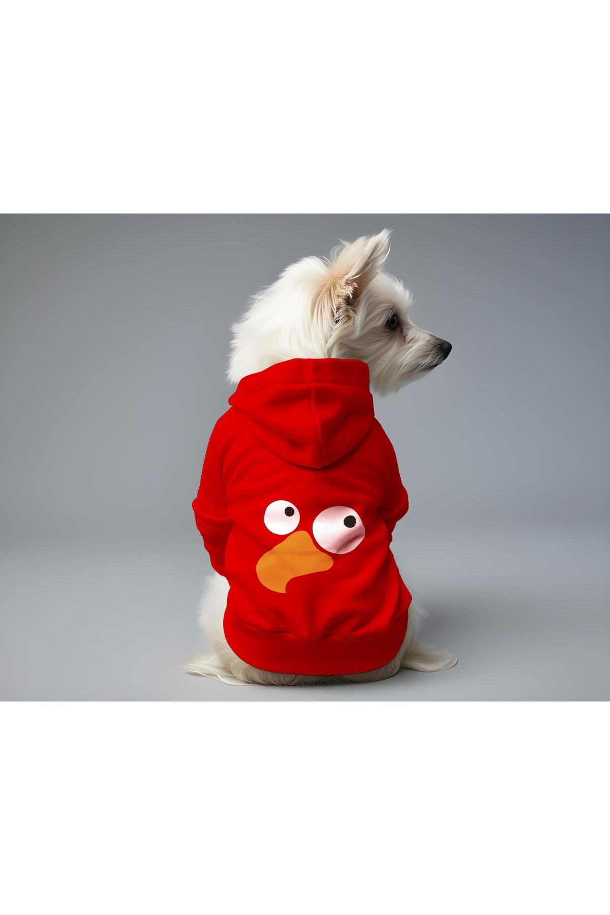 Dog or Cat Hoodie - Red Bird