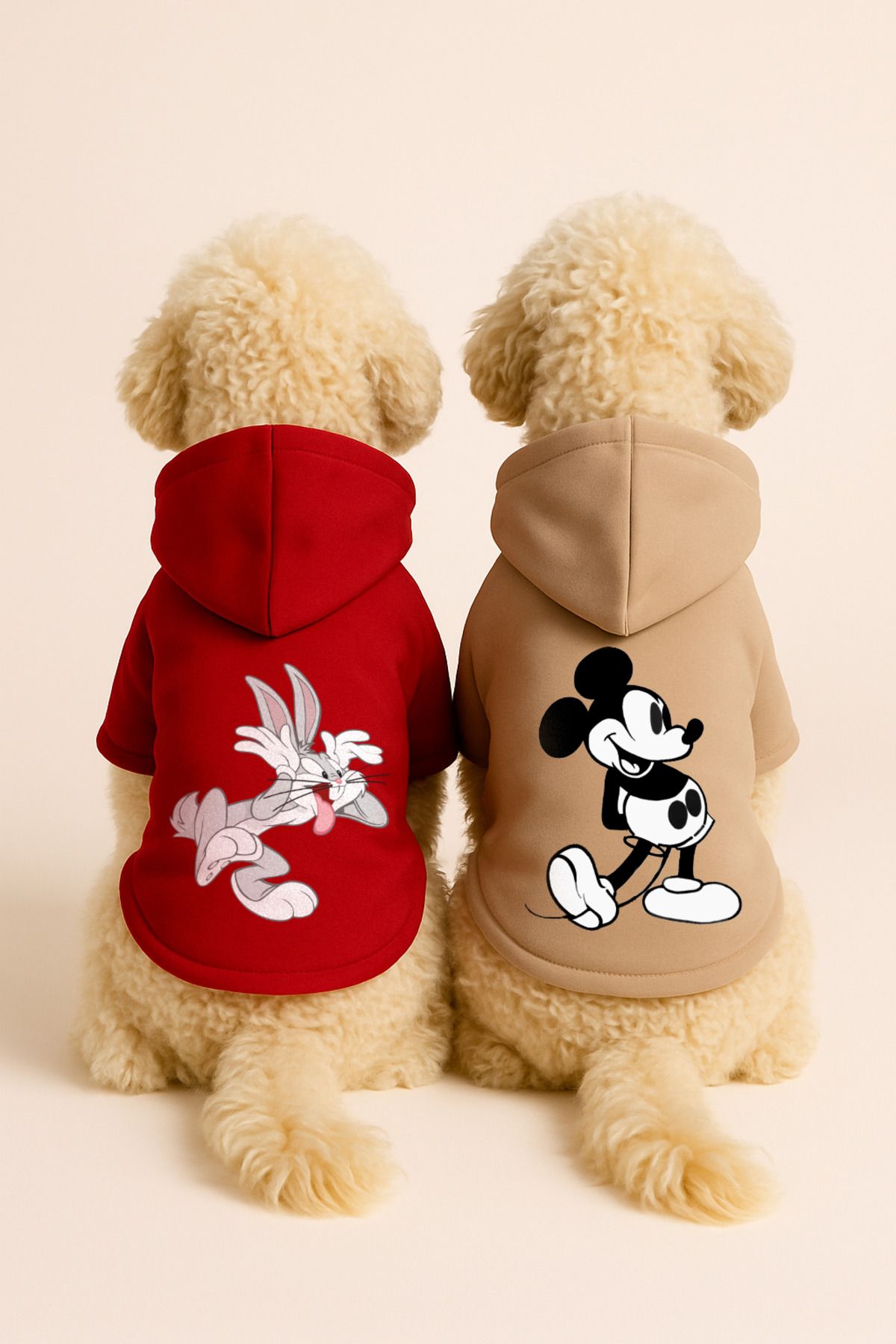 Dog or Cat Hoodie - Buggs Bunny & Mickey Mouse Special Bundle