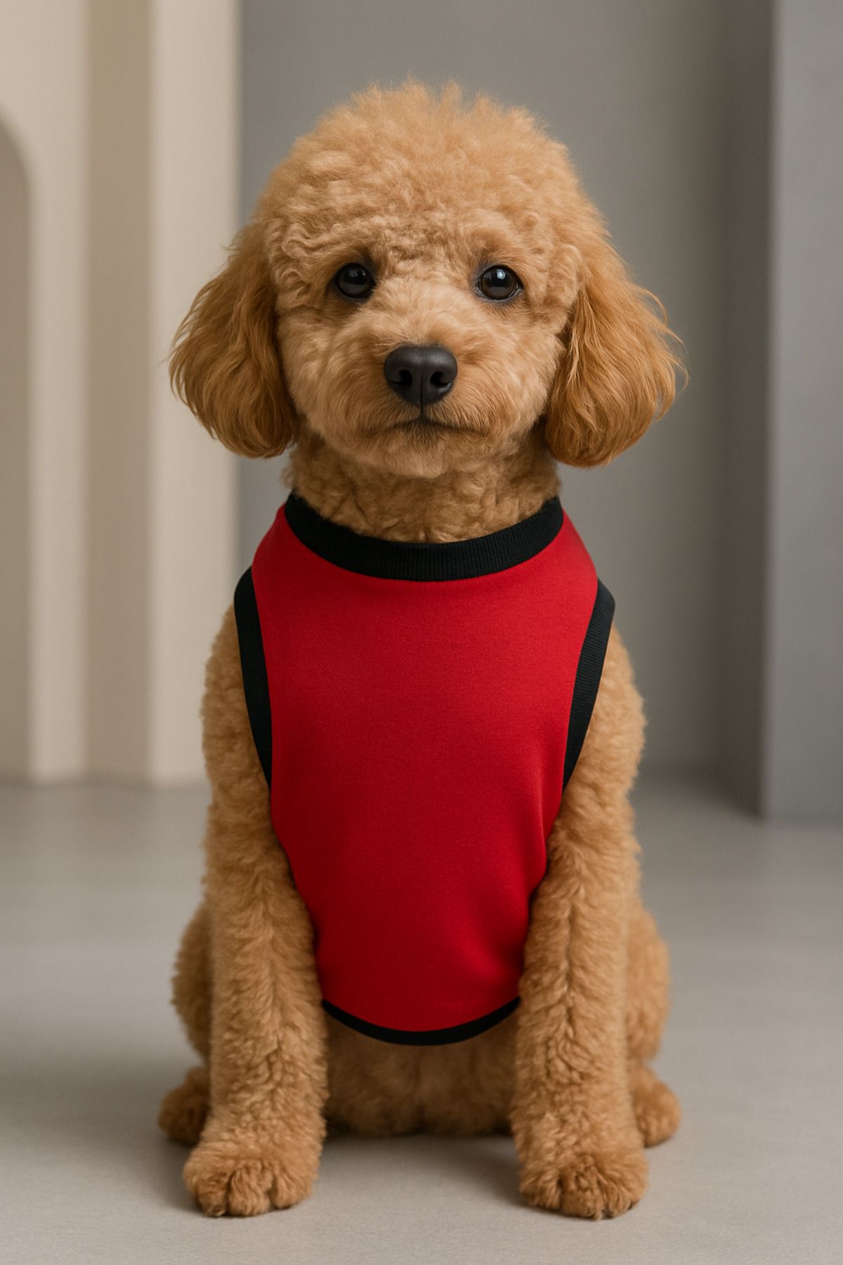Dog or Cat T-Shirt - Blank Red