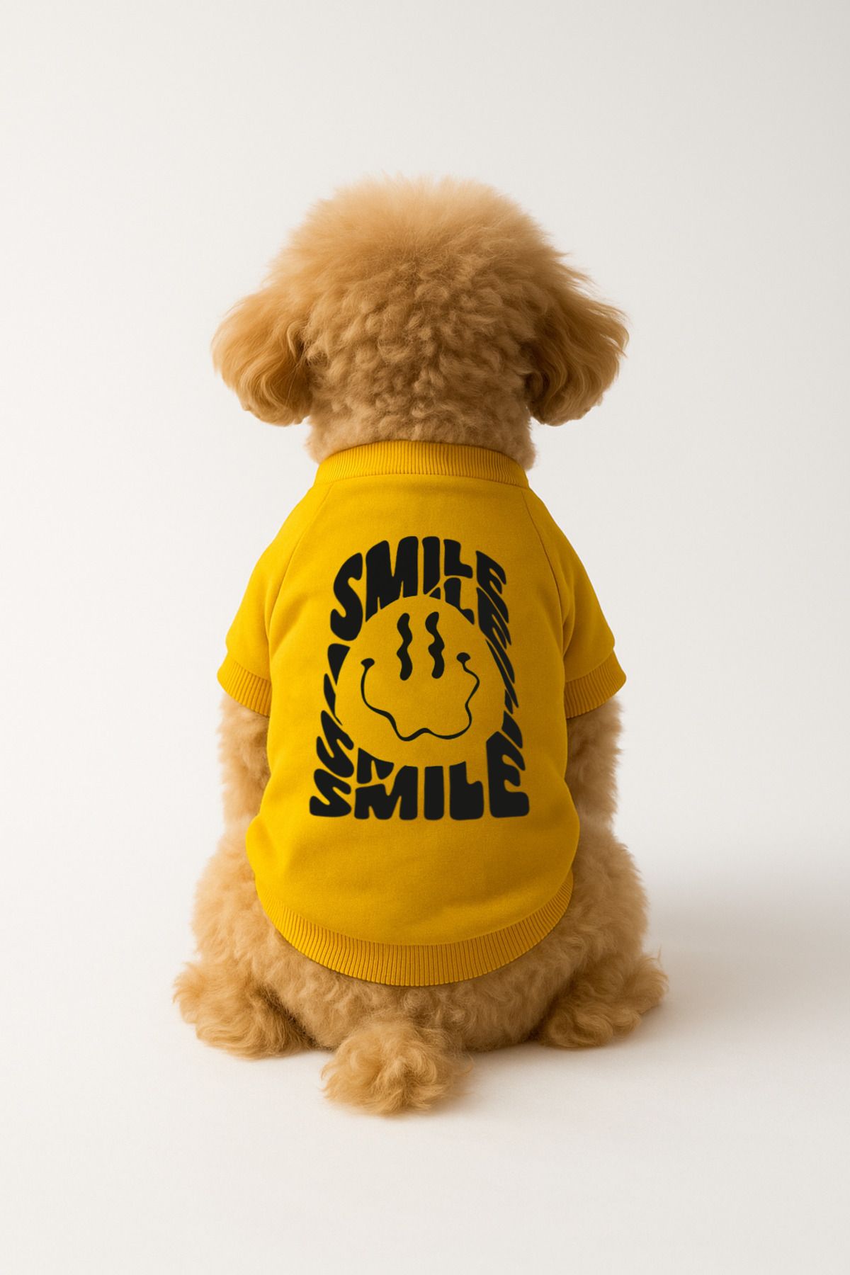 Dog or Cat Sweatshirt - Yellow Smile