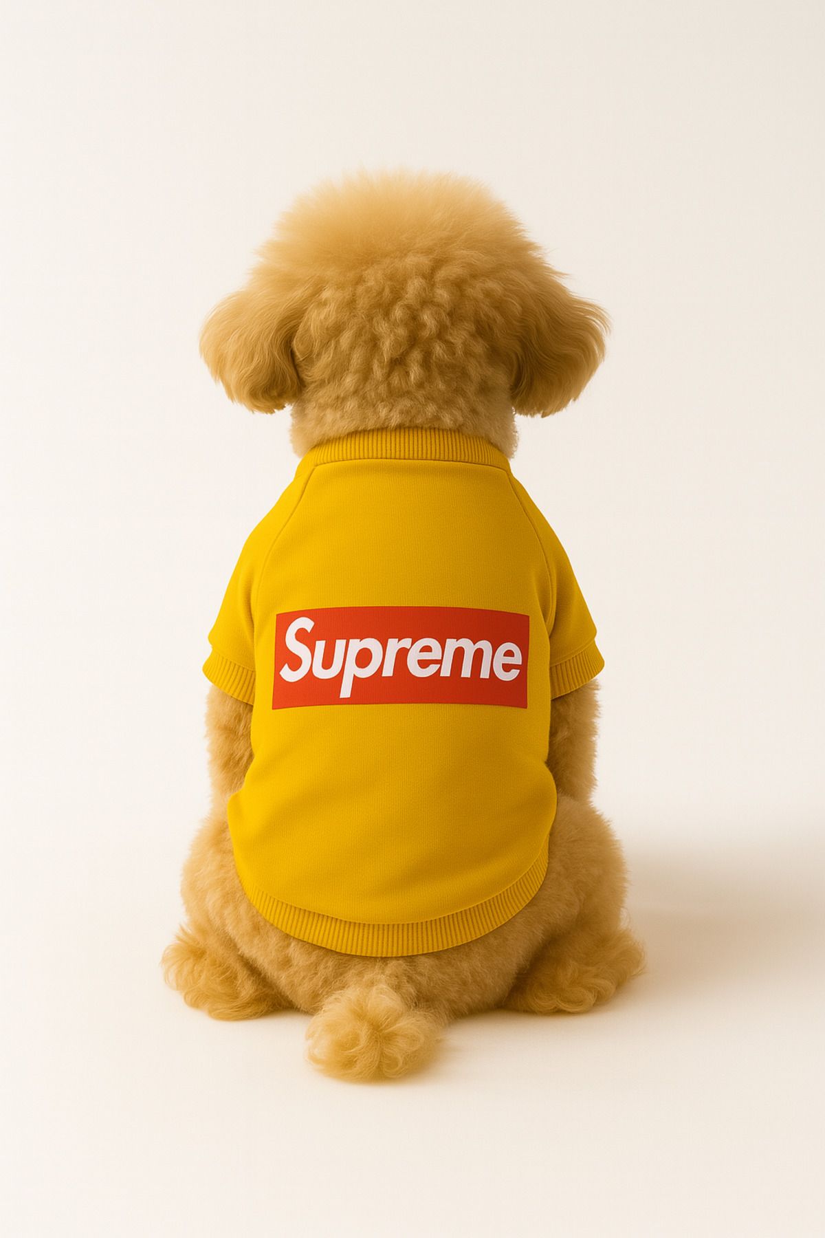 Dog or Cat Sweatshirt - Yellow Supreme