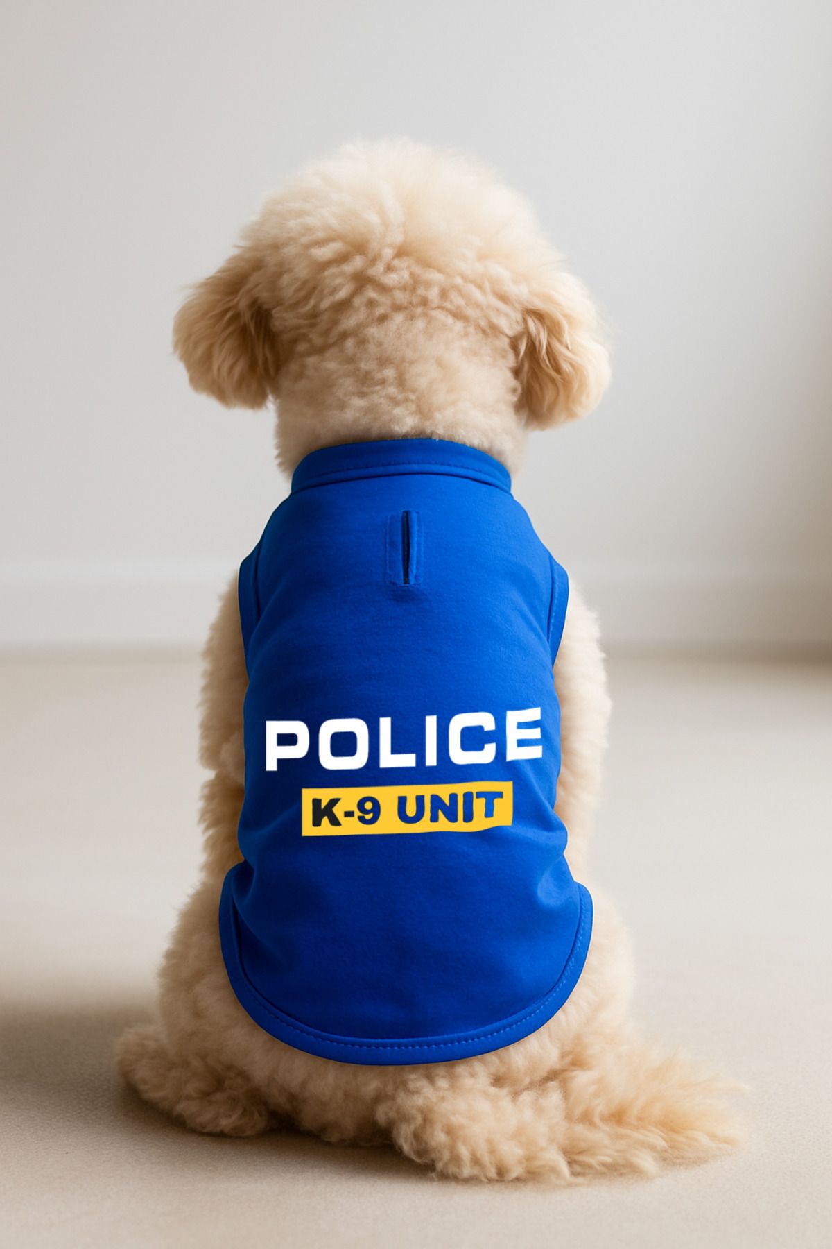 Dog or Cat T-Shirt - Blue Police K-9 Unit