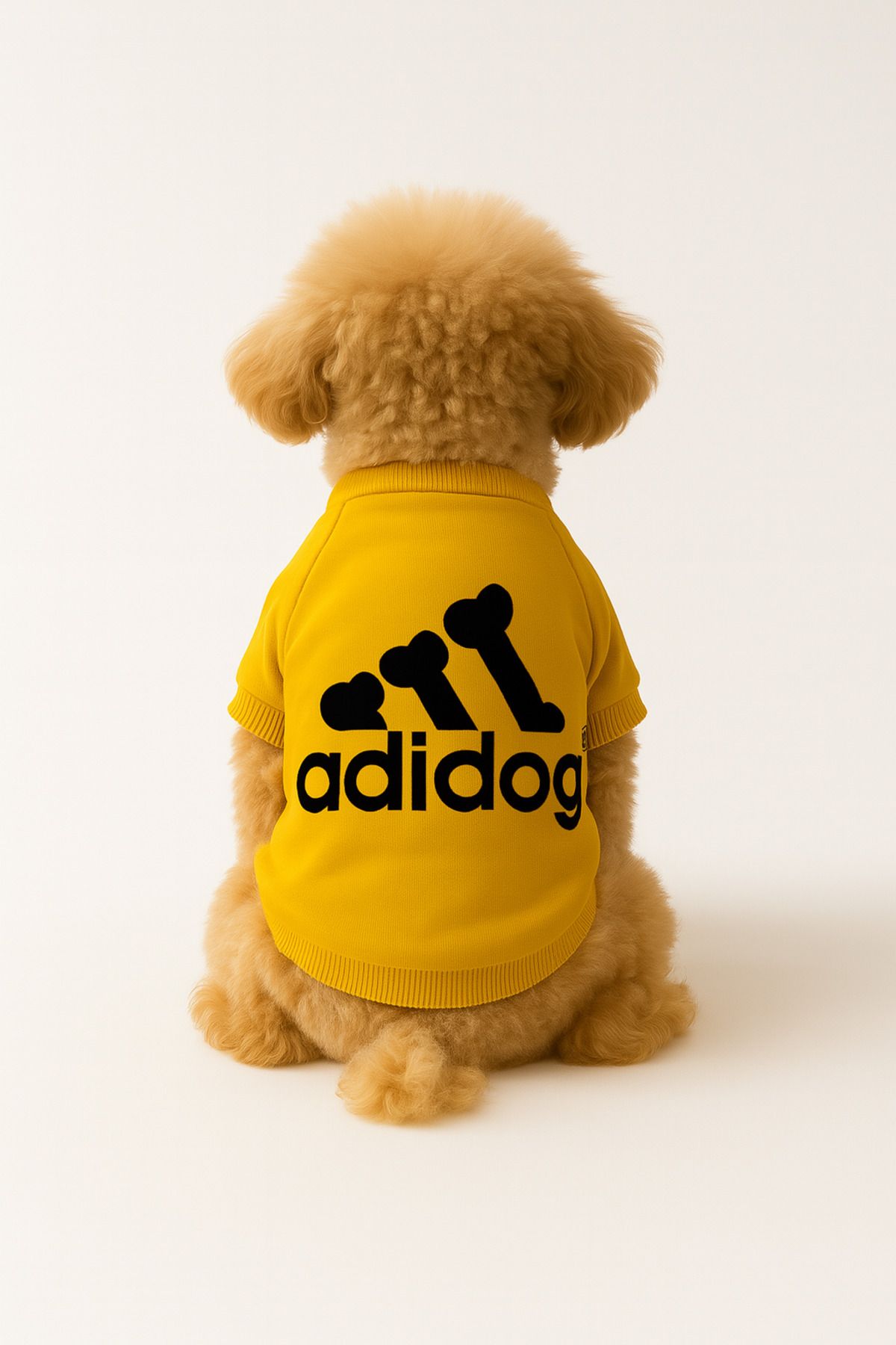 Dog or Cat Sweatshirt - Yellow Paw Adidog
