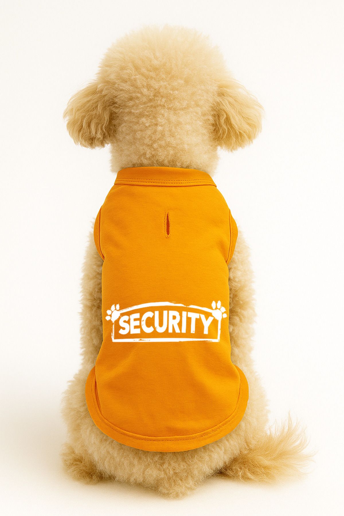 Dog or Cat T-Shirt - Orange Security