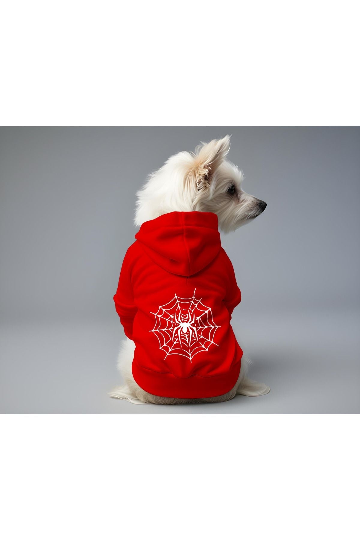 Dog or Cat Hoodie - Red Spider
