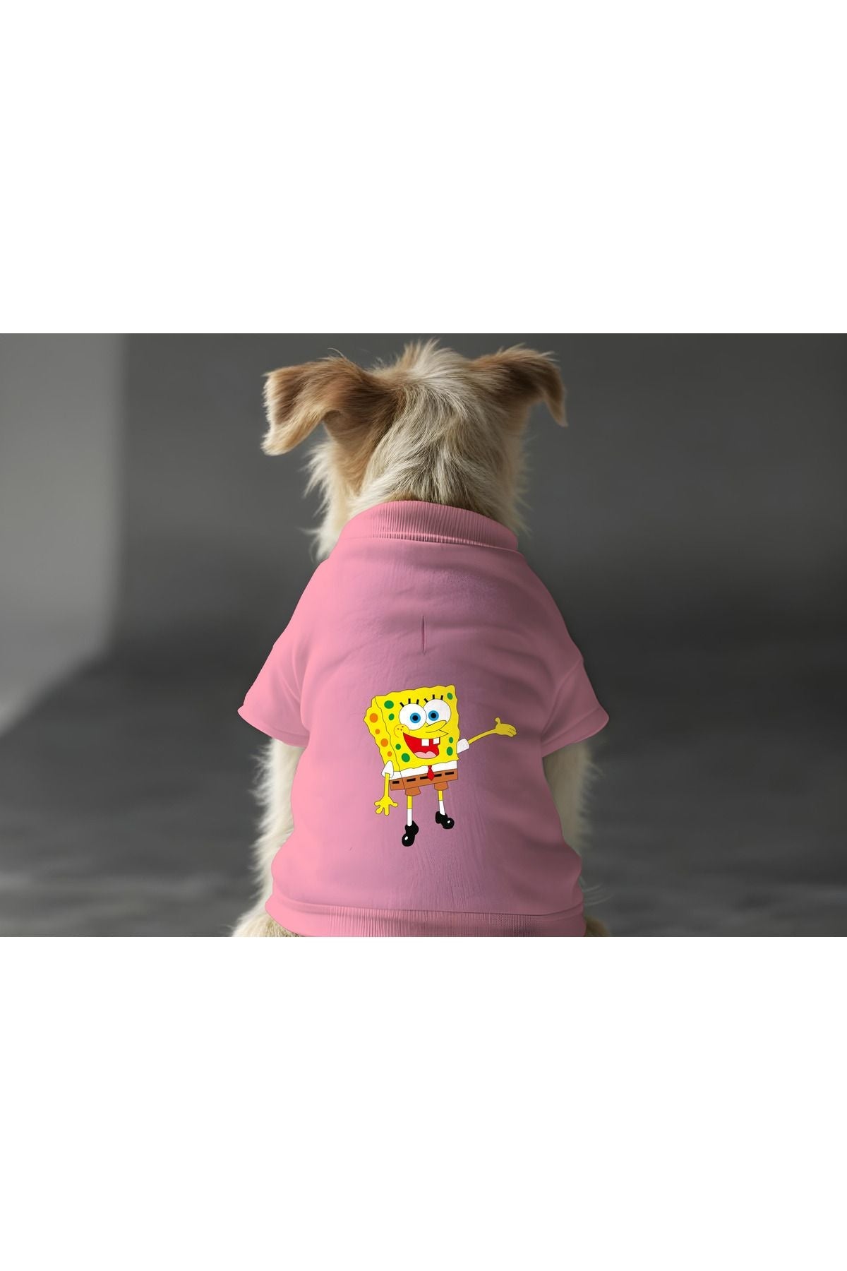 Dog or Cat Sweatshirt - Pink Sponge Bob