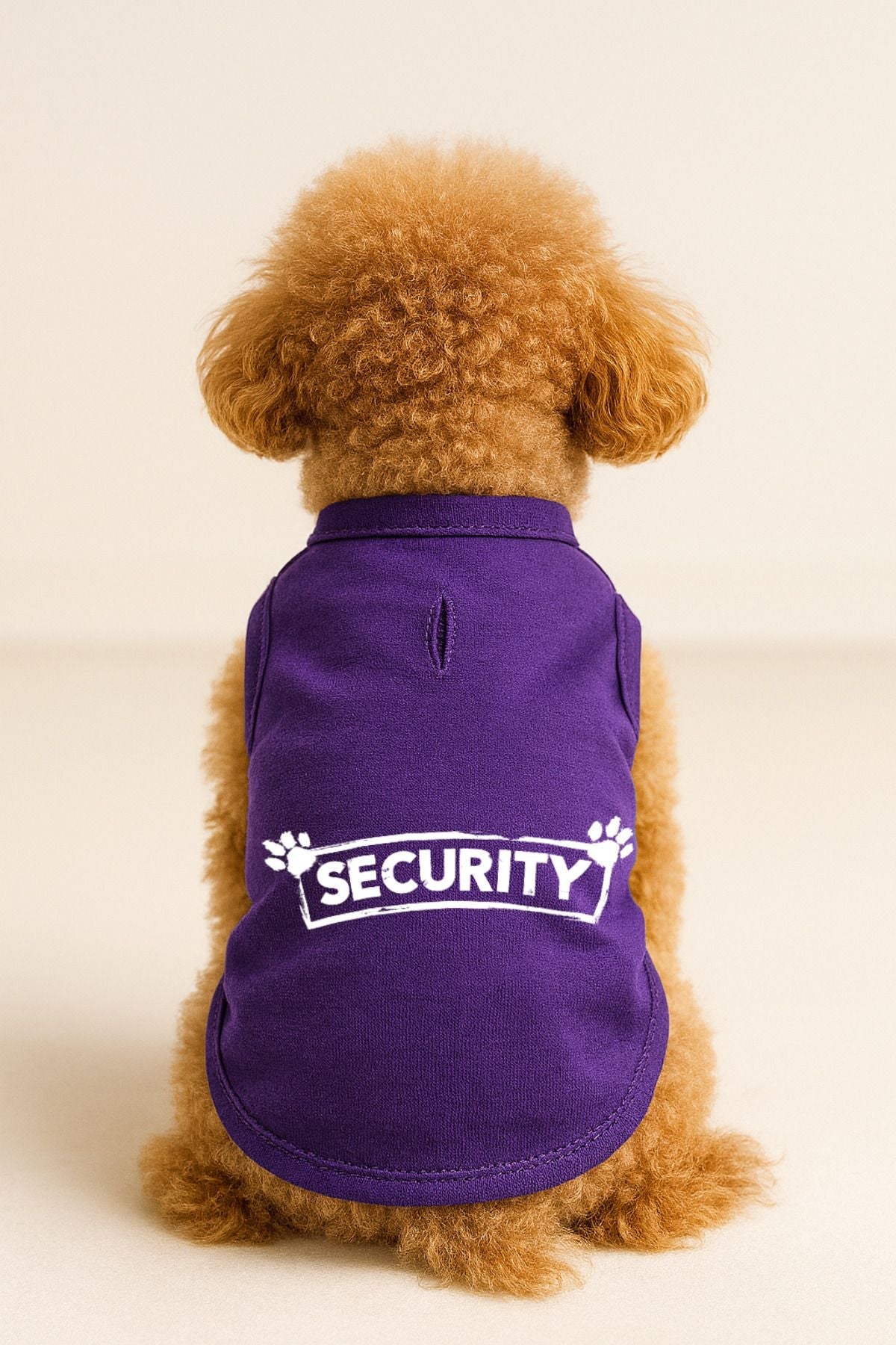 Dog or Cat T-Shirt - Purple Security